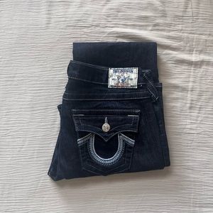 Embroidered True Religion Boot Cut